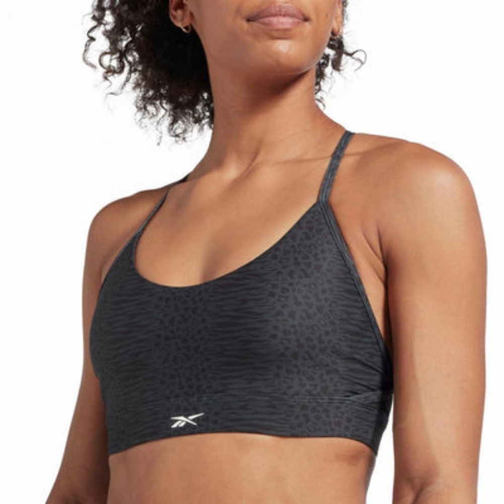 Lux Strappy Sports Modern Safari Print Bra
